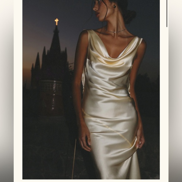 Mirror Palais Silk Dress - Picture 1 of 14